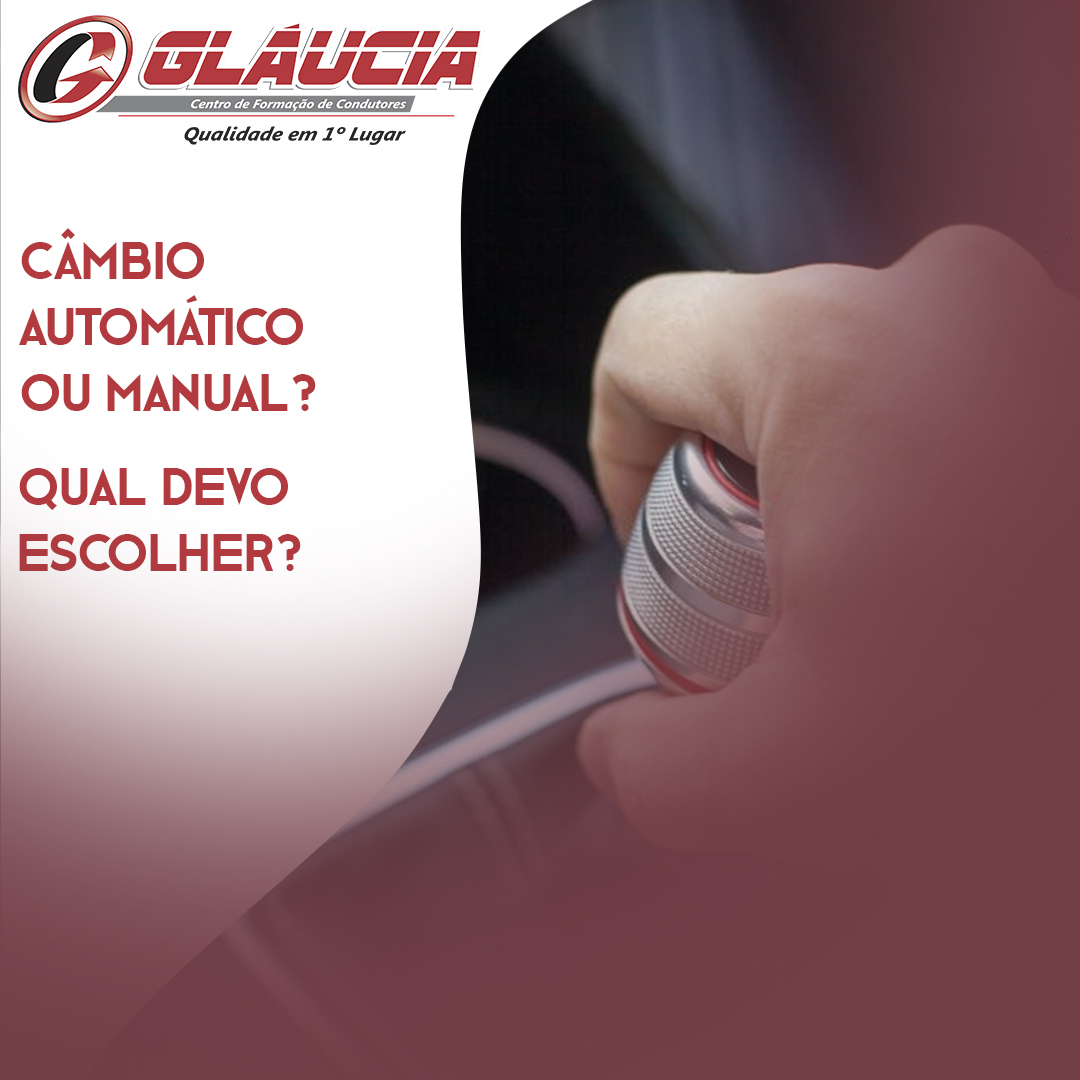 Qual a diferença entre dirigir um carro automático e um manual?